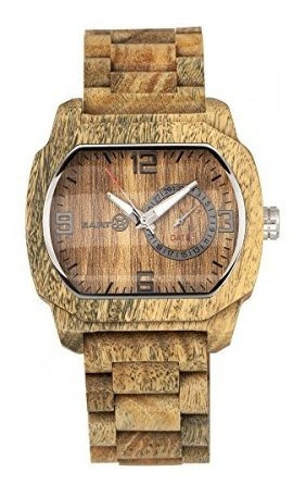 Reloj De Pulsera De Madera Escamosa Earth Wood Unisex