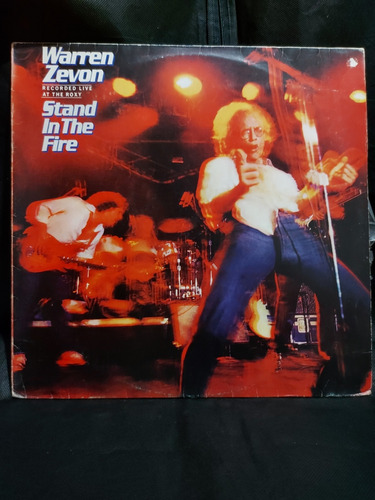 Raríssimo Lp Vinil Warren Zevon - Stand In The Fire 1981 (Usado)