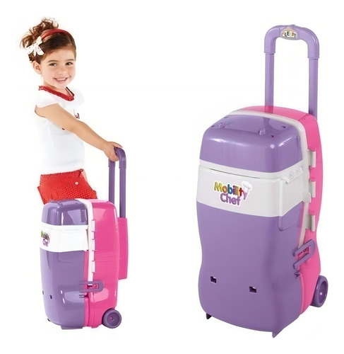 Mobility Chef Cozinha Portátil Maleta Calesita Infantil