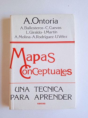 A. Ontoria Mapas Conceptuales  Libro Nuevo Físico 