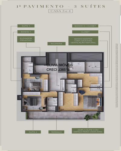 Imagem 19 de 20 de Casa De Alto Padrão Em Condomínio Fechado Com 676mts, 3 Suítes, 6 Vagas A 5 Min Do Parque Ibirapuera Em Sp - Cj676trevi - 71044544