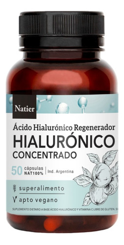 Acido Hialurònico Regenerador Natier 50 Capsulas