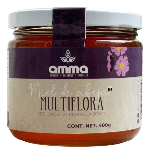 Miel Pura De Abeja Multiflora 400g