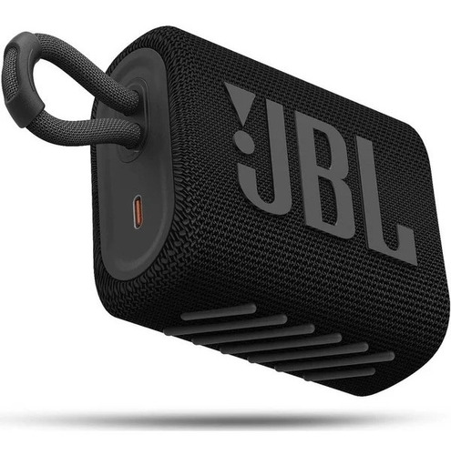 Caixa De Som Jbl Go3 Bluetooth 5.1 Preto Lancamento 2020