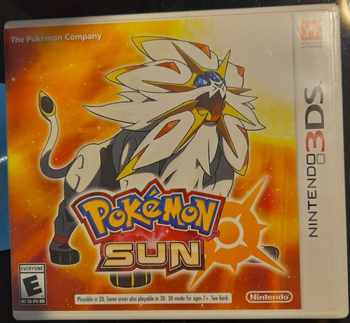 Pokémon Sun, Juego Nintendo 3ds