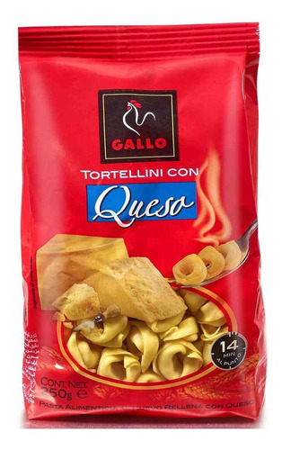 Pasta Gallo Tortellini Con Queso 250g