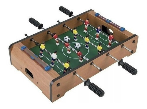 Futbolito Madera Infantil Para Niños De Mesa 12  Jugadores