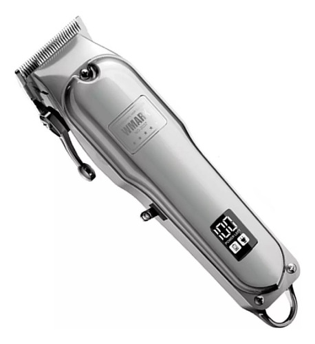 Maquina Clipper Profesional Wmark Ng2037 Plateada Dorada Color Plata