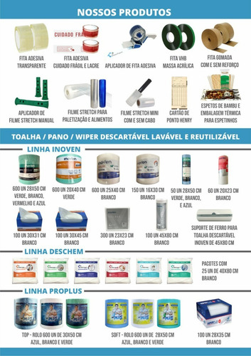 Kit 80 Fita Adesiva 45mm X 100m Transparente - Durex Largo