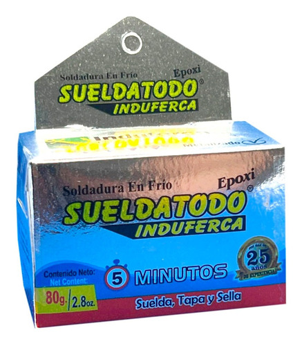 Sueldatodo Adhesivo Epoxico Metalizado 80g