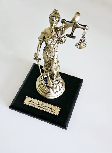 Balanza De La Justicia De Bronce