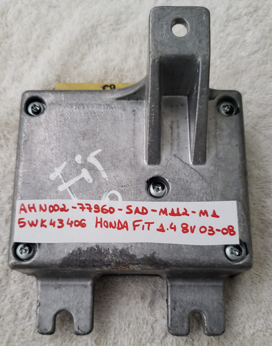 Módulo Airbag Honda Fit 1.4 8v 03-08 77960sadm112m1 5wk43406