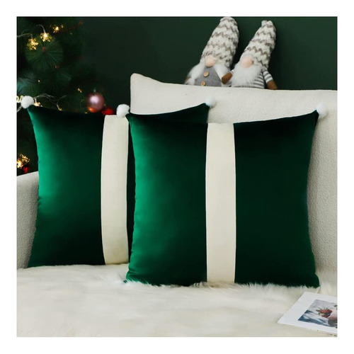 Velvet Suave De Otostar Velvet Navideño De Almohada Decorati