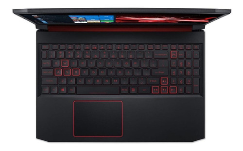 Imagem 4 de 5 de Notebook gamer Acer Nitro 5 AN515-54 preta e vermelha 15.6", Intel Core i5 9300H 8GB de RAM 512GB SSD, Nvidia GeForce GTX 1650 60 Hz 1920x1080px Linux Endless