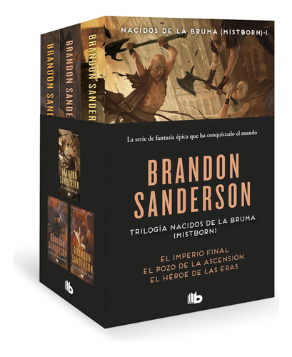 Libro Pack Mistborn - Sanderson, Brandon