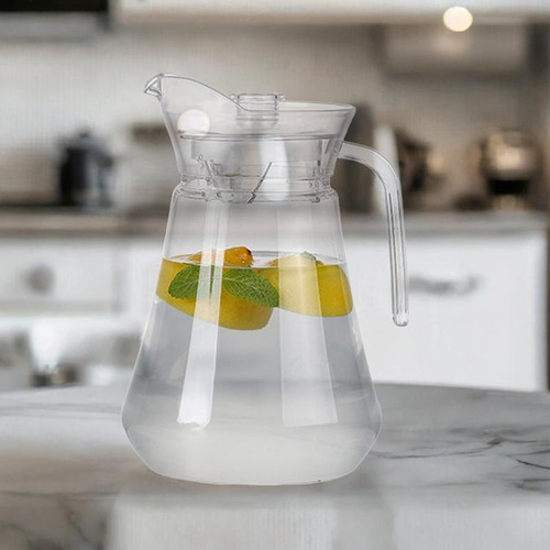 Jarra De Agua De Acrílico Para , Tetera De 1,5 L Con Tapa Y