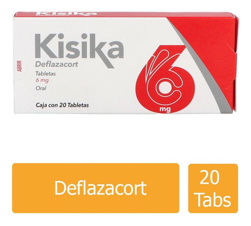 Kisika 6 Mg Caja Con 20 Tabletas