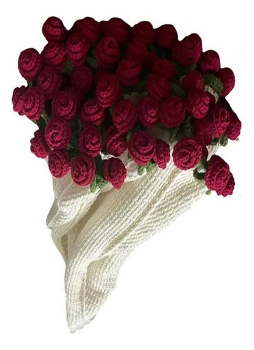Prar Manta De Flores Crochet - Regalo Ideal Y Fácil Mantener