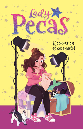 ¡Locuras en el escenario! ( Serie Lady Pecas 2 ), de Lady Pecas. Serie Serie Lady Pecas Editorial Montena, tapa blanda en español, 2020