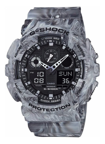 Reloj Casio G Shock Ga-100mm-8a Camuflado Agente Caba