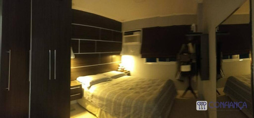 Cobertura Com 2 Dormitórios À Venda, 120 M² Por R$ 600.000,00 - Campo Grande - Rio De Janeiro/rj - Co0061