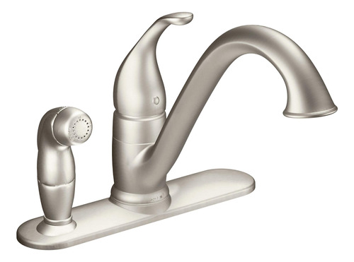 Moen 7835srs Camerist - Grifo De Cocina Con Arco Bajo, Resis