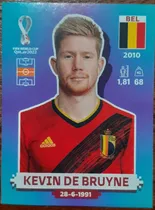 Comprar Figurita Mundial Qatar 2022 Azul Europea Kevin De Bruyne