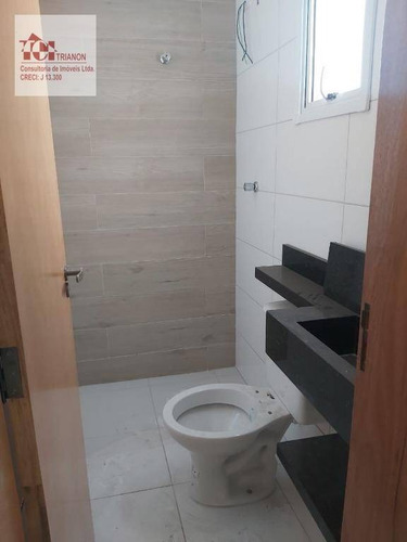 Imagem 4 de 12 de Cobertura Com 90 M² - Sem Condomínio - 2 Dormitórios (1 Suíte), 1 Vaga - À Venda Por R$ 310.000 - Vila Pires - Santo André/sp - Co0946