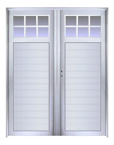 Puerta Doble Aluminio 160x200 M512 V/superior Rep Abershop
