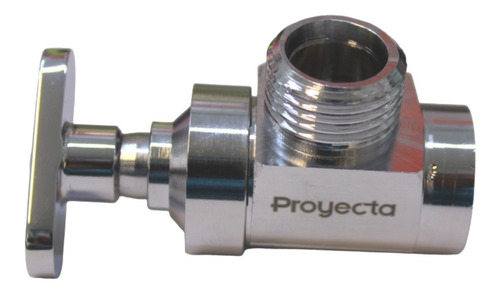 Llave Angular Proyecta Acabado Cromo