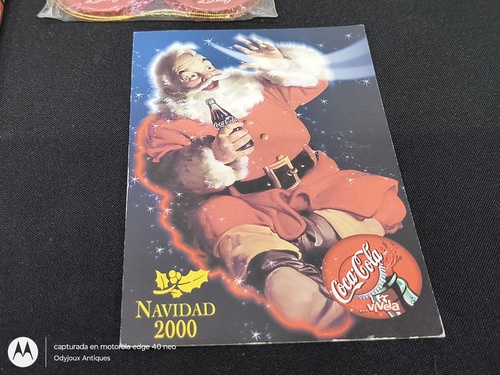 Lote Coleccionables Navideños Coca Cola Santa Claus 12-pack (Usado)