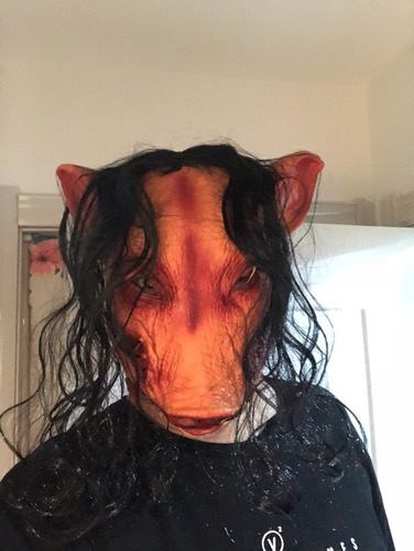 . Máscara De Cabeza De Cerdo De Terror De Fiesta, Máscara