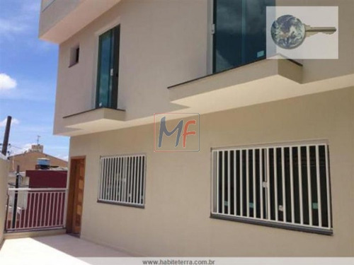 Imagem 1 de 17 de Ref: 2689 - Excelente Sobrado Em Condomínio Fechado Sendo 2 Suítes, Sala, Cozinha, Porcelanato Na Sala, Sacada, Sanca De Gesso. 70 M². - 2689