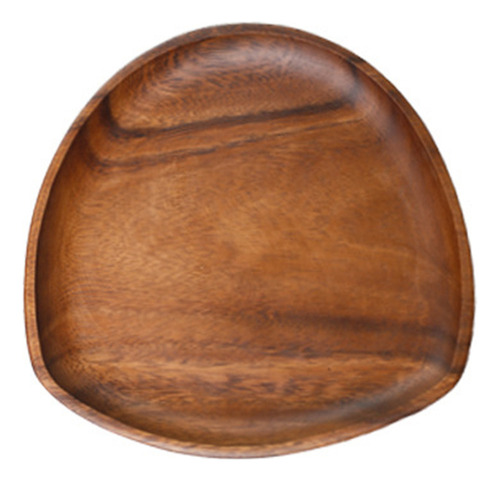Bandeja De Servir De Madera Rústica Hecha A Mano Con Decorac