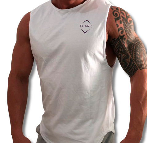 Musculosa Sudadera Rustic Ancha Hombre Gym Fit Flecha 