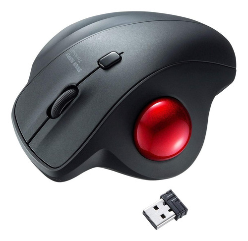 Mouse Ergonomico Inalambrico Con Bola De Seguimiento