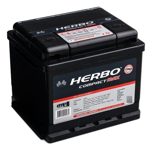 Batería De Auto Herbo 12x45 Instalación Sin Cargo