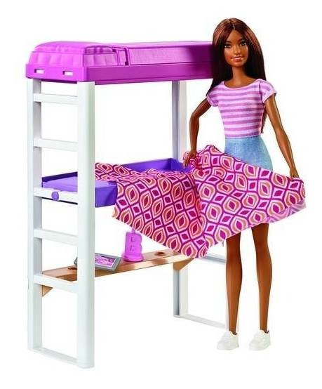 Quarto Das Irmas Da Barbie Mercadolivre, Barbie Sisters Bunk Beds & Stacie