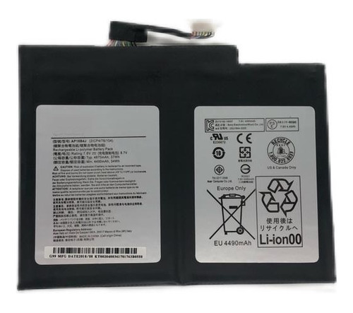 Bateria P/ Notebook Acer Aspire Switch Alpha 12  Ap16b4j