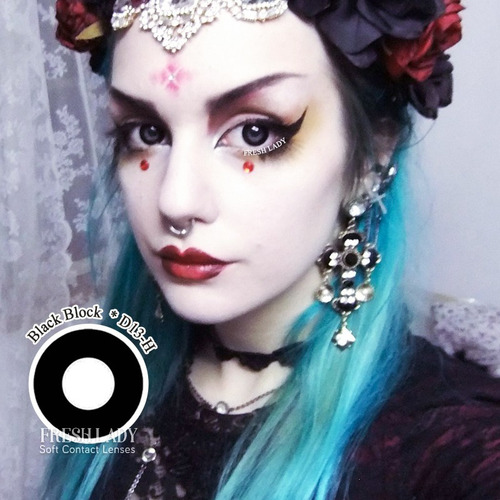 Imagen 1 de 2 de Pupilentes Crazy Lens, Halloween! Freshlady