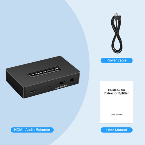 Convertidor Extractor De Audio Hdsunwstd 1080p 3d Con Spdif