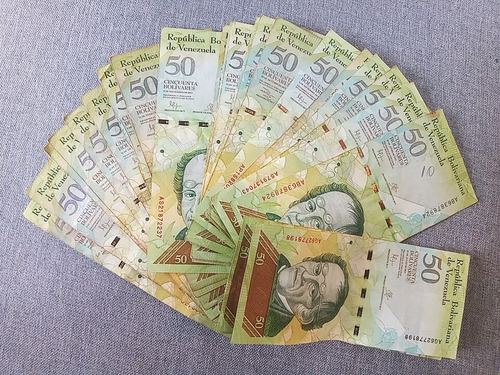 Billetes De 50 Bolivares 2012
