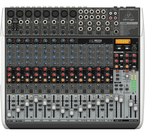 Consola De Audio Behringer Xenyx Qx2222 Usb