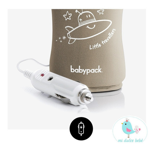 Imagen 4 de 8 de Calienta Mamadera Para Auto 12 Volt Babypack Rojo
