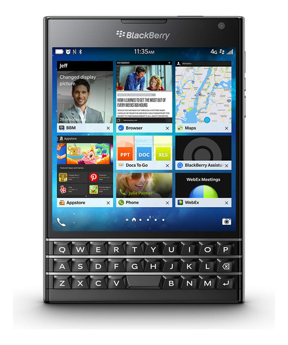 Smartphone Blackberry Passport 32gb 4.5 Qwertz Negro