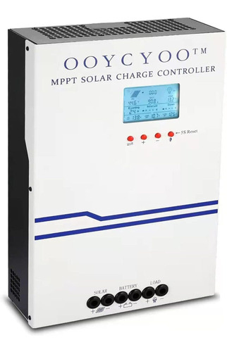 Controlador Solar Oooycyoo Mppt Entrada Maxima Version Alta