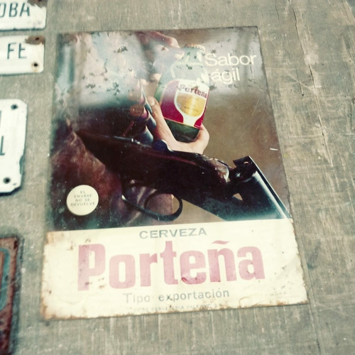 Carteles Enlozados Antiguos Varios