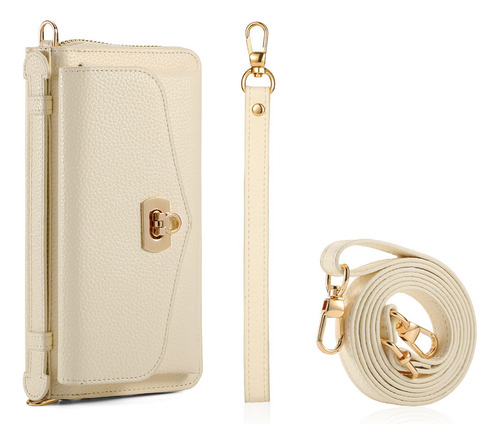 Funda Tipo Cartera Con Forma De Bandolera Desmontable For
