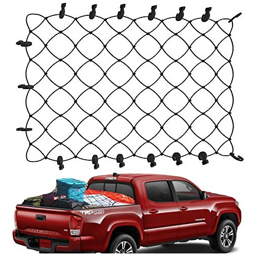 Red De Carga Cama Corta De Toyota Tacoma, Accesorios De...