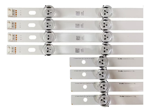 Kit Barras De Led Para Tv LG 39ln5400/5700/549c/la6200